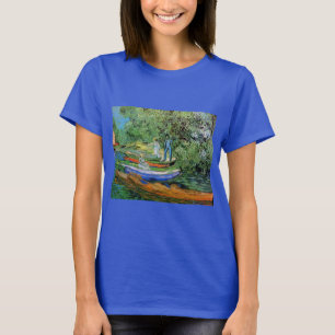 Bank of the Oise at Auvers by Vincent van Gogh T-Shirt