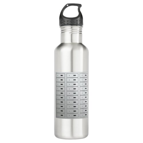 Bank safety boxes stainless steel water bottle