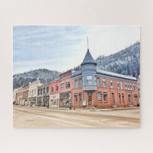 Bank Street at the Center of the Universe Jigsaw Puzzle