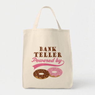 Bank Teller Funny Gift Tote Bag