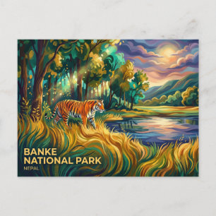 Banke National Park Nepal Postcard