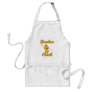 Banker Chick Adult Apron