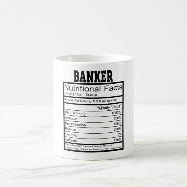 Banker Coffee Mug (Center)