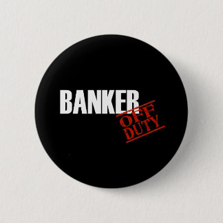 Banker Dark Pinback Button