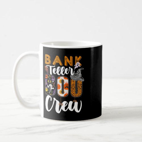 Banker Gifts Bank Teller Boo Crew Halloween Matchi Coffee Mug