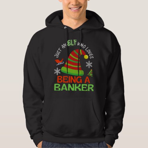 Banker Gifts Elf Christmas Party Matching Family Hoodie