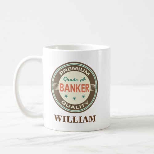 Banker Personalized Office Mug Gift