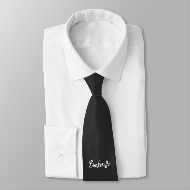 BANKERELLA NECK TIE (Tied)