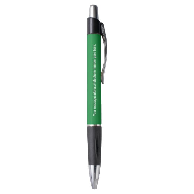 Bankers Lamp Green Customizable Pen (Bottom (Vertical))