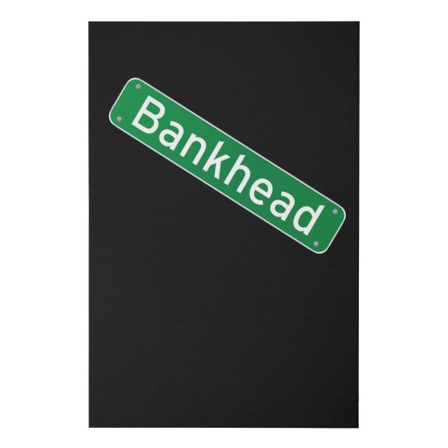 Bankhead Atlanta Georgia Street Sign (Front)