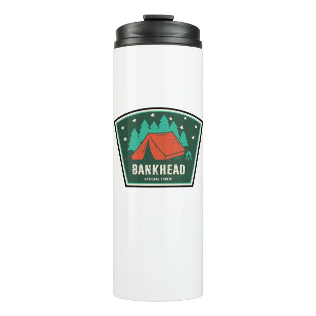 Bankhead National Forest Camping Thermal Tumbler (Front)