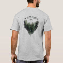 Bankhead National Forest Watercolor Treeline Tee