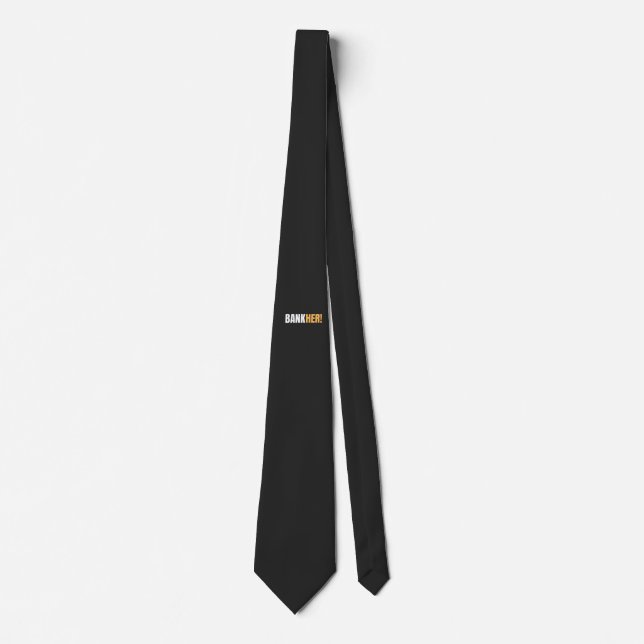 BANKHER! NECK TIE (Front)