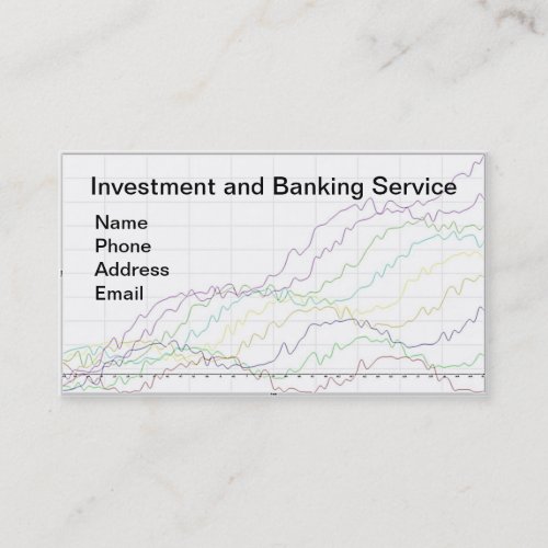 Banking and Investment Services Business Card