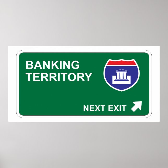 Banking Next Exit Poster (Front)