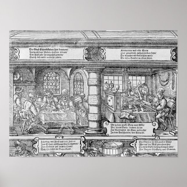 Banking Scene Poster (Front)