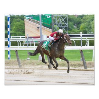 Bankit Winning The Commentator Stakes Photo Print