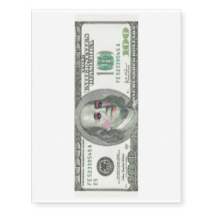 Molly Brazy Dollar Bills Rose Back of Hand Tattoo  Steal Her Style