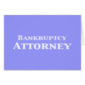 Bankruptcy Attorney Gifts (Front Horizontal)