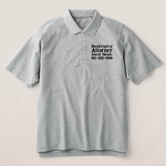 Bankruptcy Embroidered Shirt