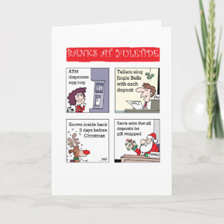 Banks at Yuletide Holiday Card