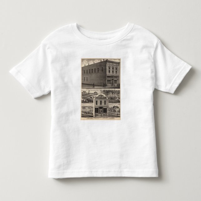 Banks Hardware, Russell Bank, Kansas Toddler T-shirt (Front)
