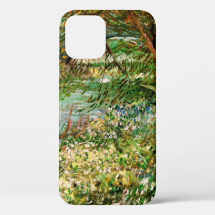 Banks of Seine, Pont de Clichy by Vincent van Gogh iPhone 12 Case