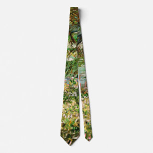 Banks of Seine, Pont de Clichy by Vincent van Gogh Tie