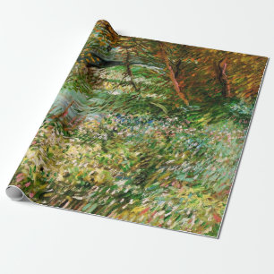 Banks of Seine, Pont de Clichy by Vincent van Gogh Wrapping Paper