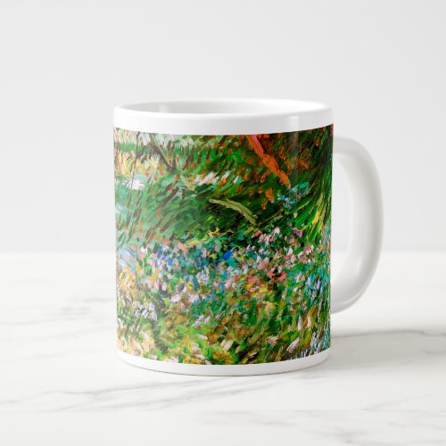 Banks of Seine Pont de Clichy Spring Van Gogh Fine Giant Coffee Mug