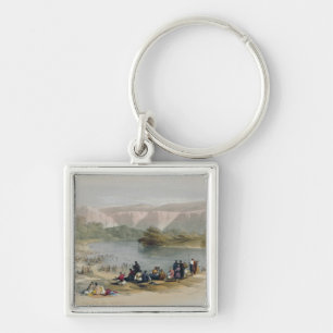 Banks of the Jordan Keychain