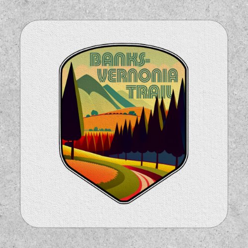 Banks_Vernonia Trail Oregon Colors Patch