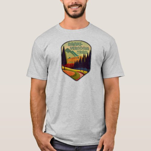 Banks_Vernonia Trail Oregon Colors T_Shirt