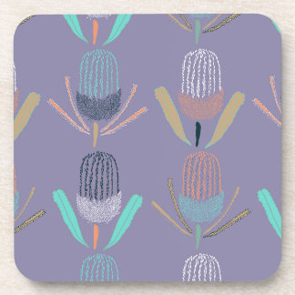 Banksia Lilac Beverage Coaster