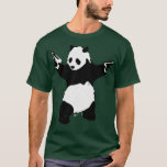 BANKSY Armed Panda with Guns T-Shirt