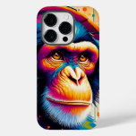 Banksy DJ Monkey Gorilla Chimp Art Print Case-Mate iPhone 14 Pro Case