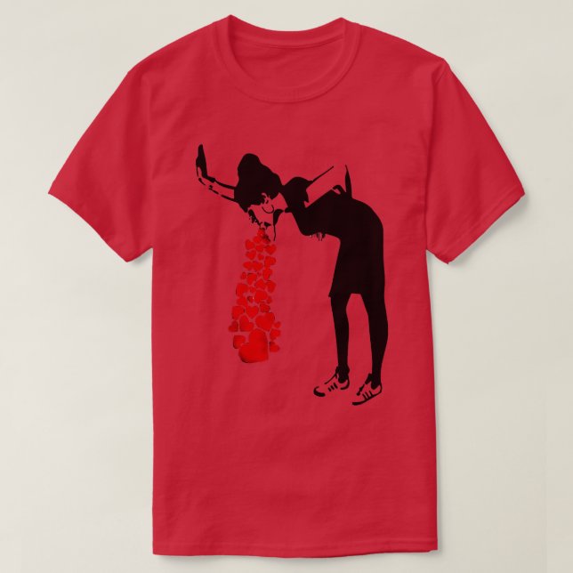 BANKSY Lovesick T-Shirt (Design Front)