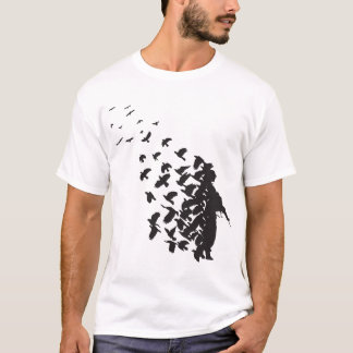 Banksy Soldier Peace Pigeons Hipster Men Women Uni T-Shirt