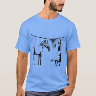 Banksy Zebra friends T-Shirt