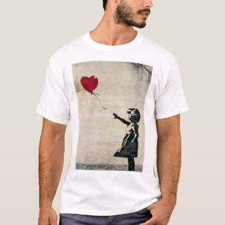 Banksy'S Girl With A Red Balloon T-Shirt