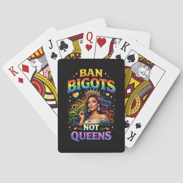 Banned Bigots Poker Cards (Back)