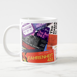 Banned Book Concert Tickets Cute Gift Giant Coffee Mug