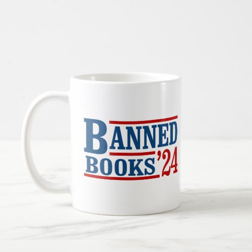 Banned Books 2024 Coffee Mug