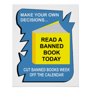 Banned Books Book Poster