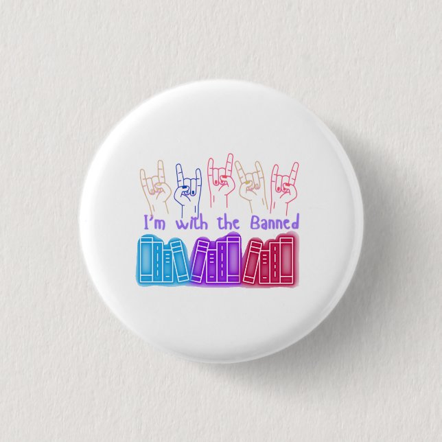 Banned Books Button (Front)