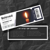 Banned Books Concert Ticket Beloved