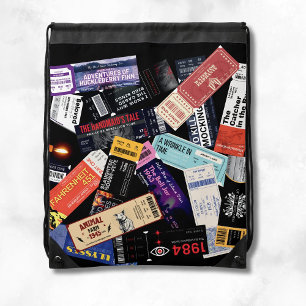 Banned Books Concert Tickets Cute Drawstring Bag
