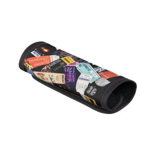 Banned Books Concert Tickets Cute Luggage Handle Wrap
