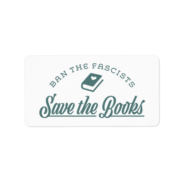Banned Books Label (Front)