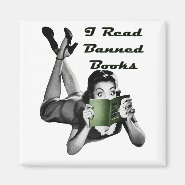 Banned Books Magnet (Front)